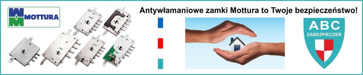 Antywłamaniowe zamki do drzwi mottura